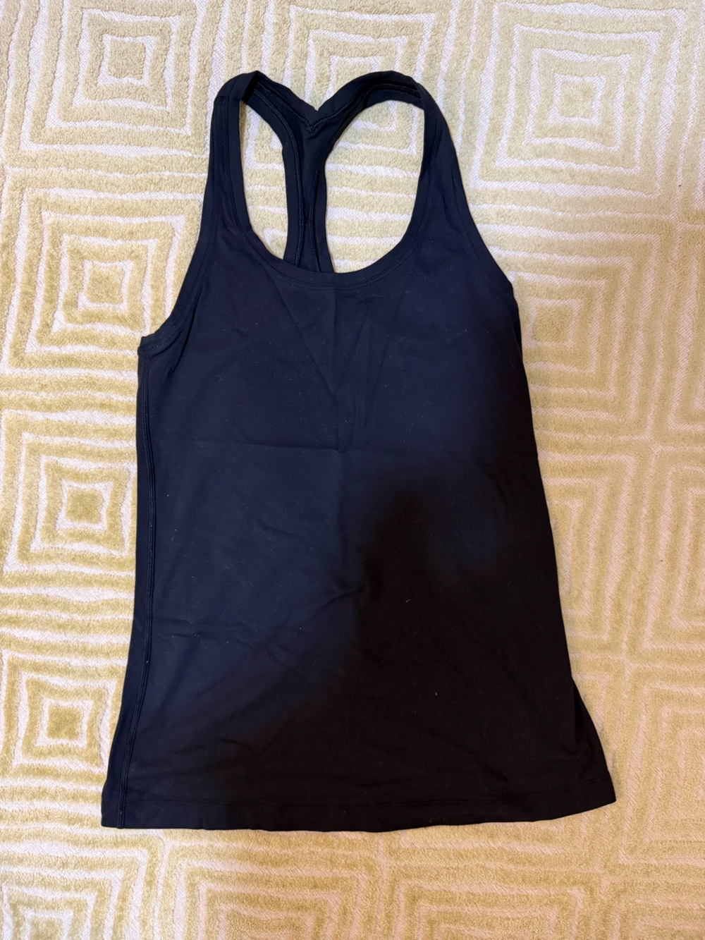 lululemon athletica Black Racerback tank top